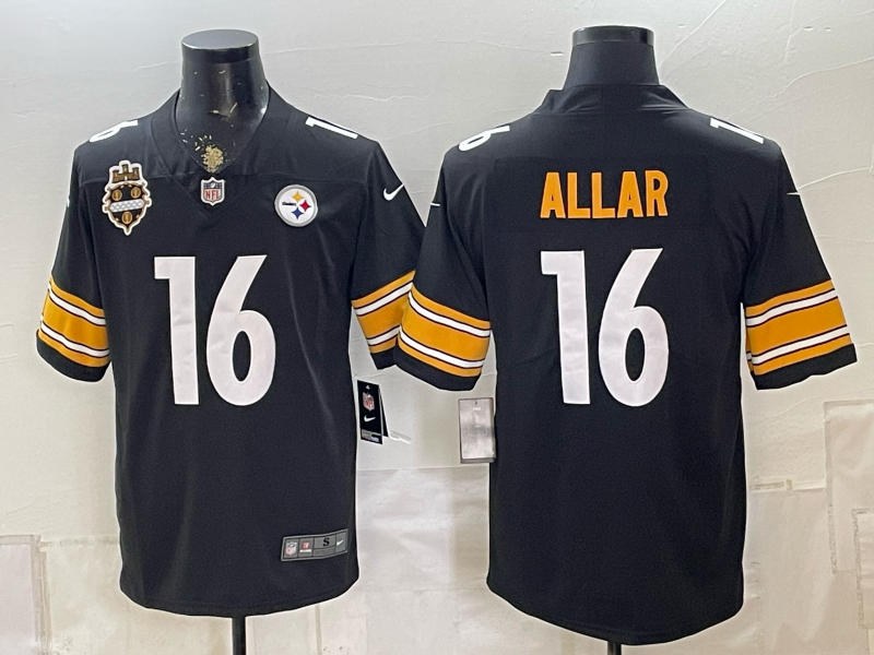 2026 Men Pittsburgh Steelers #16 Allar Black Limited Nike NFL Jersey 0826003